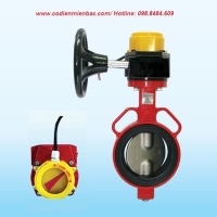 Van bướm tín hiệu Shin Yi - WBSS- DN50-DN65-DN80-DN100-DN125-DN150-DN200-DN250-DN300